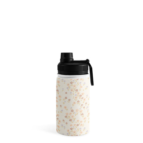 Emanuela Carratoni Spring Ditsy Floral Theme Water Bottle