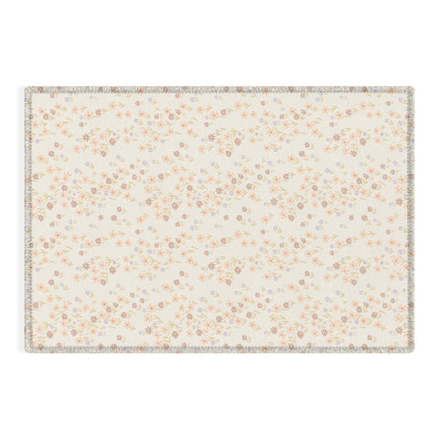 Emanuela Carratoni Spring Ditsy Floral Theme Outdoor Rug