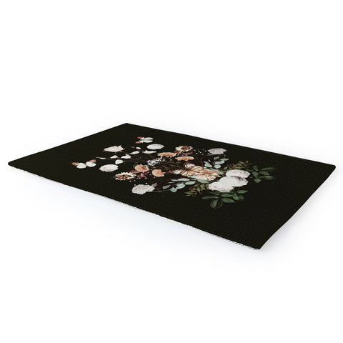 Emanuela Carratoni Spring Floral Geometry Area Rug