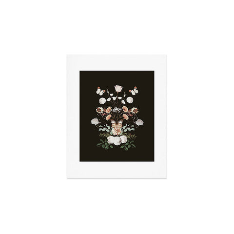 Emanuela Carratoni Spring Floral Geometry Art Print