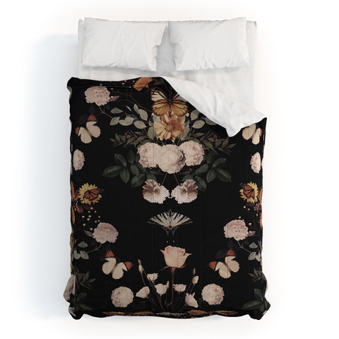 Emanuela Carratoni Spring Floral Geometry Comforter