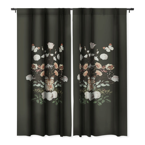 Emanuela Carratoni Spring Floral Geometry Blackout Non Repeat