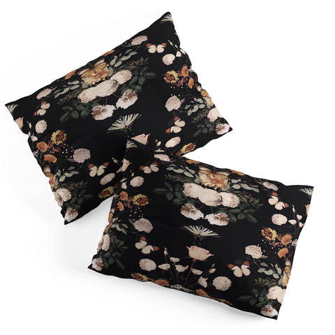 Emanuela Carratoni Spring Floral Geometry Pillow Shams