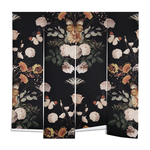 Emanuela Carratoni Spring Floral Geometry Wall Mural