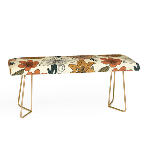 Emanuela Carratoni Spring Floral Mood Bench