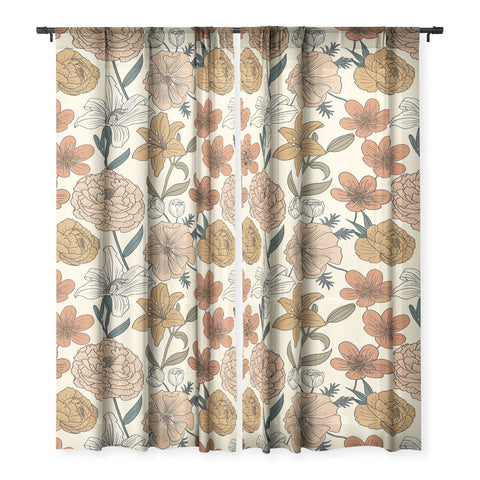 Emanuela Carratoni Spring Floral Mood Sheer Non Repeat