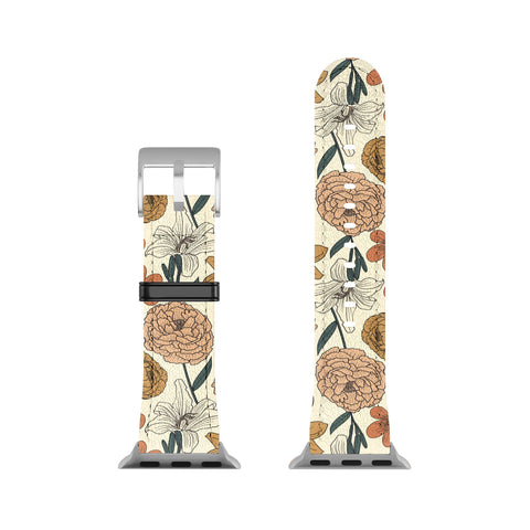 Emanuela Carratoni Spring Floral Mood Apple Watch Band