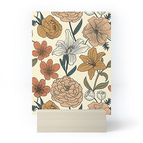 Emanuela Carratoni Spring Floral Mood Mini Art Print