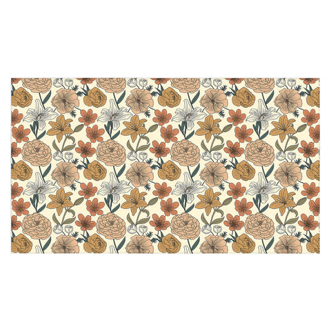 Emanuela Carratoni Spring Floral Mood Tablecloth