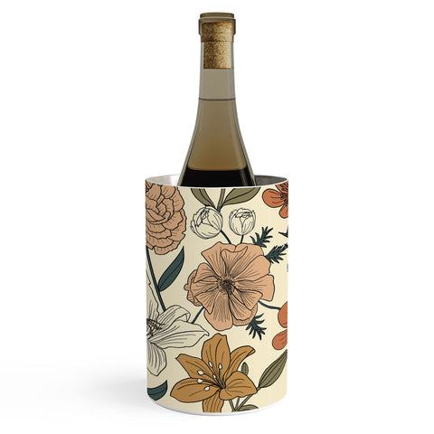 Emanuela Carratoni Spring Floral Mood Wine Chiller