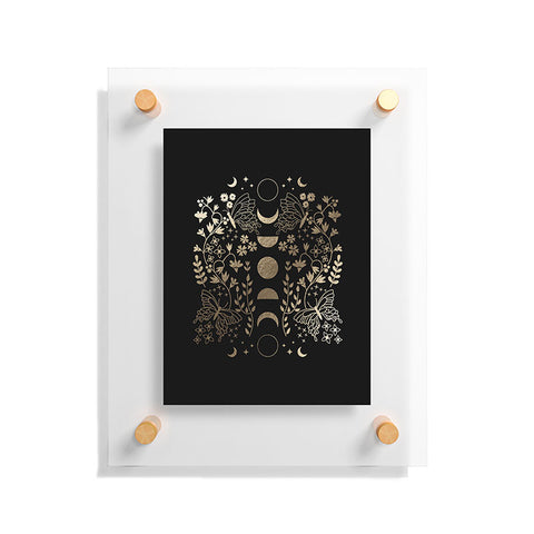 Emanuela Carratoni Spring Moon Phases Floating Acrylic Print