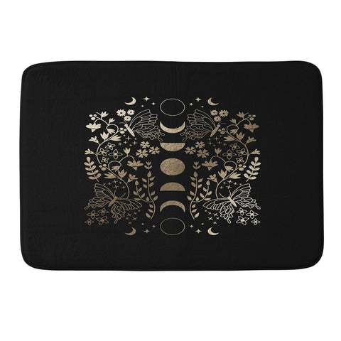 Emanuela Carratoni Spring Moon Phases Memory Foam Bath Mat