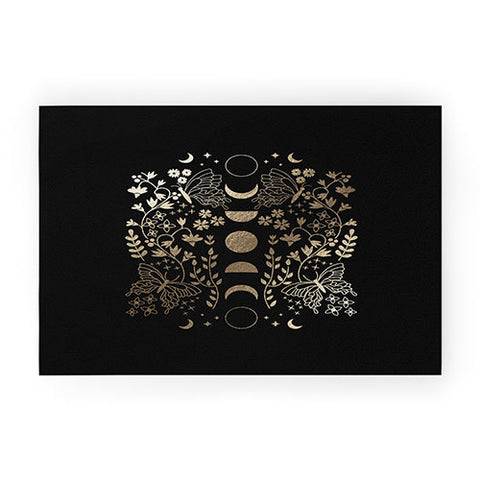 Emanuela Carratoni Spring Moon Phases Welcome Mat