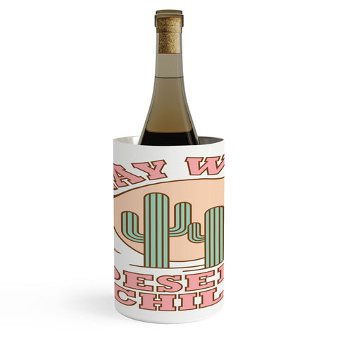 Emanuela Carratoni Stay Wild Desert Child Wine Chiller