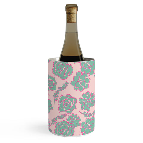 Emanuela Carratoni Succulent Pattern Wine Chiller