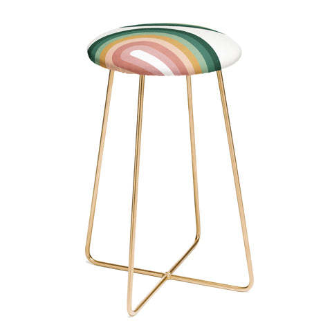 Emanuela Carratoni Summer Double Rainbows Counter Stool