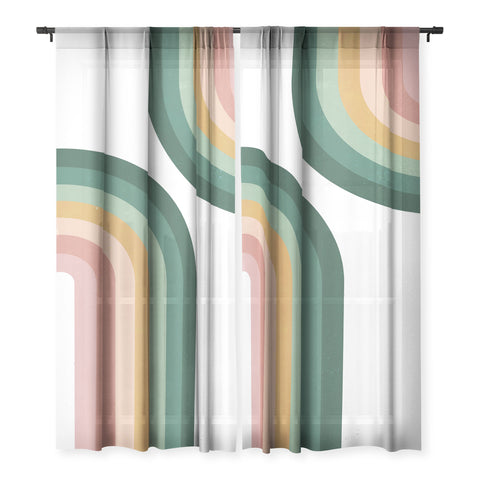 Emanuela Carratoni Summer Double Rainbows Sheer Non Repeat