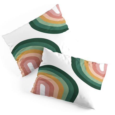 Emanuela Carratoni Summer Double Rainbows Pillow Shams