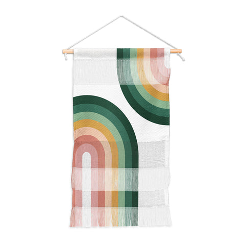 Emanuela Carratoni Summer Double Rainbows Wall Hanging Portrait