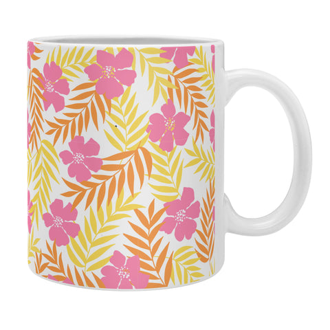 Emanuela Carratoni Summer Pink Flowers Coffee Mug