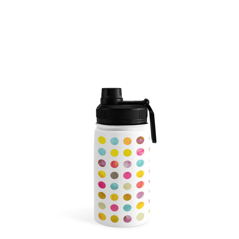 Emanuela Carratoni Summer Polka Dots Water Bottle