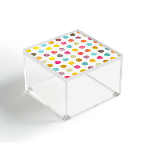 Emanuela Carratoni Summer Polka Dots Acrylic Box