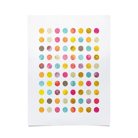 Emanuela Carratoni Summer Polka Dots Poster
