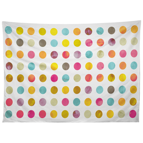 Emanuela Carratoni Summer Polka Dots Tapestry