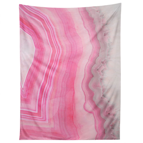 Emanuela Carratoni Sweet Pink Agate Tapestry