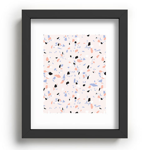 Emanuela Carratoni Sweet Terrazzo Texture Recessed Framing Rectangle
