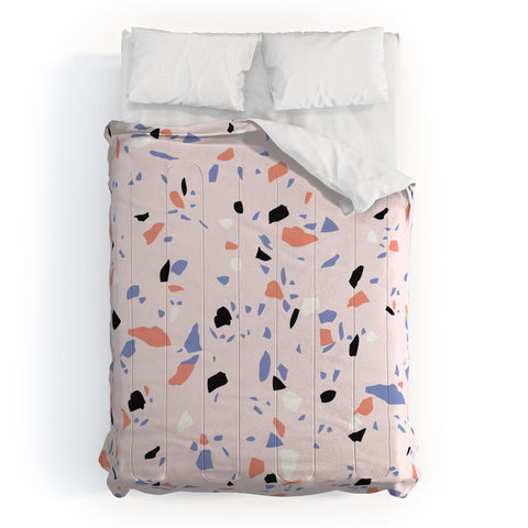 Emanuela Carratoni Sweet Terrazzo Texture Comforter