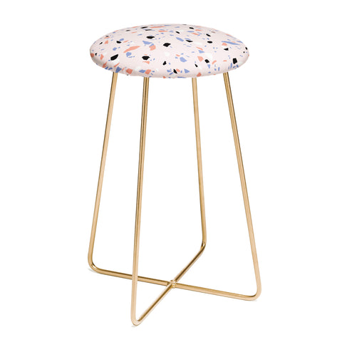 Emanuela Carratoni Sweet Terrazzo Texture Counter Stool