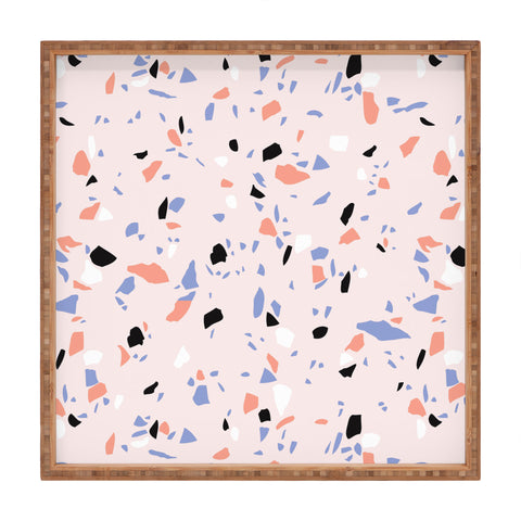 Emanuela Carratoni Sweet Terrazzo Texture Square Tray