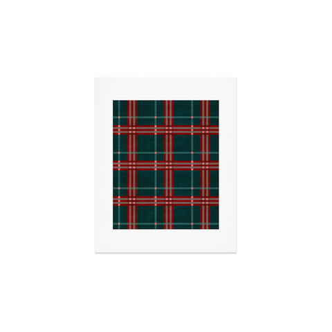 Emanuela Carratoni Tartan Theme Art Print