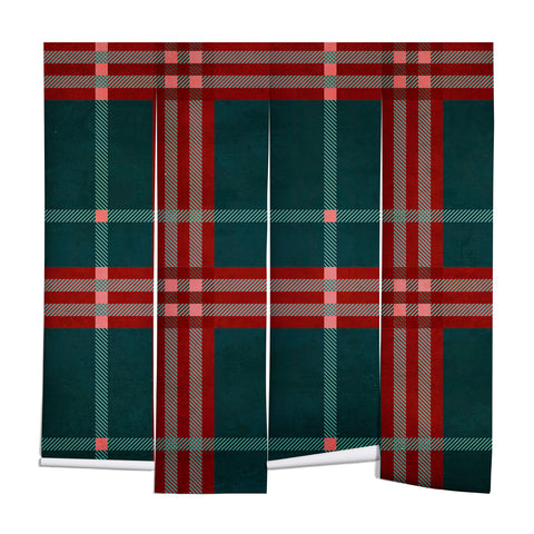 Emanuela Carratoni Tartan Theme Wall Mural