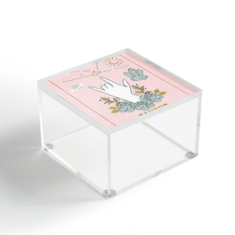 Emanuela Carratoni Taurus Zodiac Series Acrylic Box