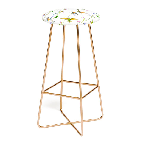Emanuela Carratoni The Birds Garden Bar Stool