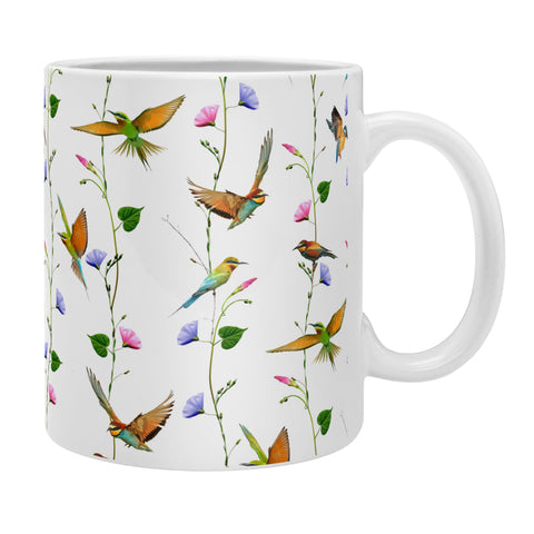 Emanuela Carratoni The Birds Garden Coffee Mug