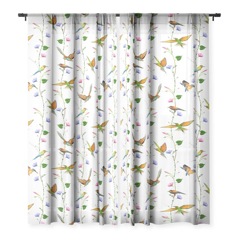 Emanuela Carratoni The Birds Garden Sheer Non Repeat