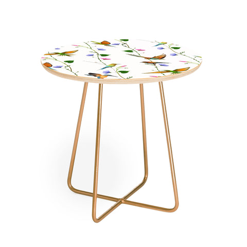 Emanuela Carratoni The Birds Garden Round Side Table