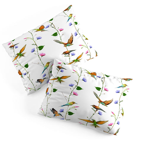 Emanuela Carratoni The Birds Garden Pillow Shams