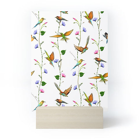 Emanuela Carratoni The Birds Garden Mini Art Print