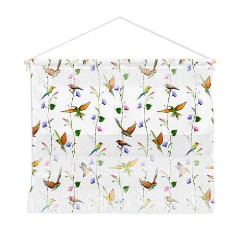 Emanuela Carratoni The Birds Garden Wall Hanging Landscape