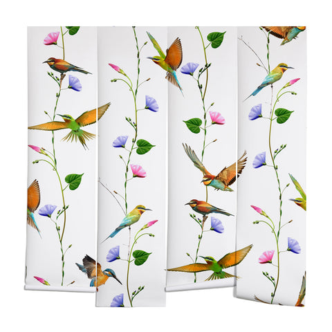 Emanuela Carratoni The Birds Garden Wall Mural