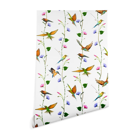Emanuela Carratoni The Birds Garden Wallpaper