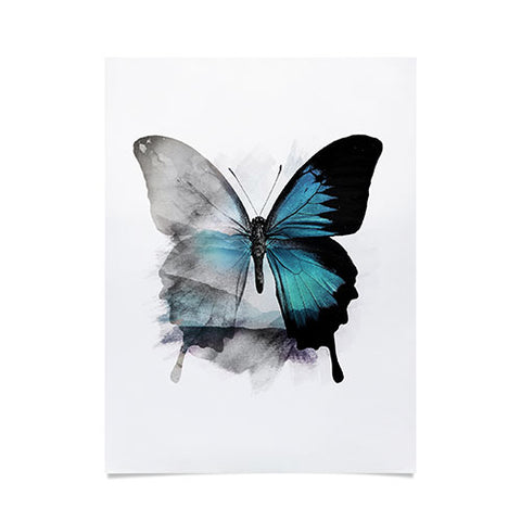 Emanuela Carratoni The Blue Butterfly Poster