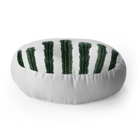 Emanuela Carratoni The Cactus Mood Floor Pillow Round