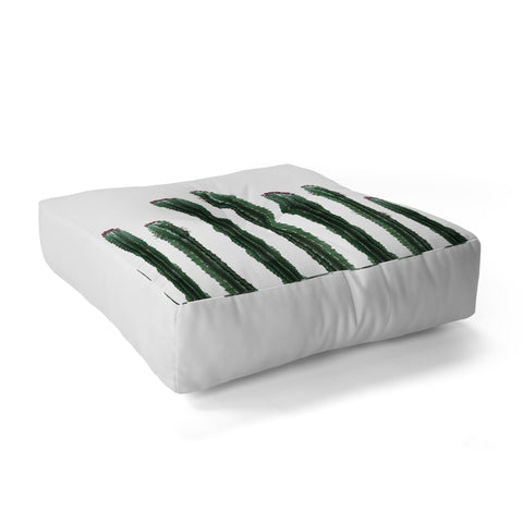 Emanuela Carratoni The Cactus Mood Floor Pillow Square
