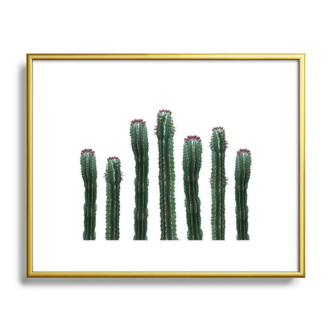 Emanuela Carratoni The Cactus Mood Metal Framed Art Print