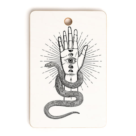 Emanuela Carratoni The Future is Yours Cutting Board Rectangle